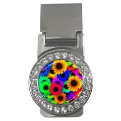 Colorful sunflowers                                                   Money Clip (CZ)