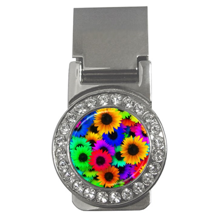 Colorful sunflowers                                                   Money Clip (CZ)