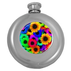 Colorful sunflowers                                                   Hip Flask (5 oz)