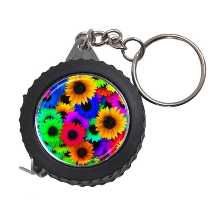 Colorful sunflowers                                                   Measuring Tape