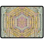 Temple Of Wood With A Touch Of Japan Fleece Blanket (Large)  80 x60  Blanket Front