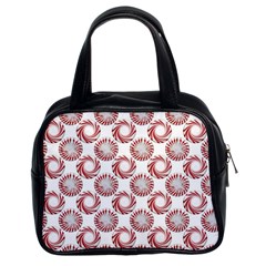 Peppermint Candy Dots Classic Handbag (two Sides)