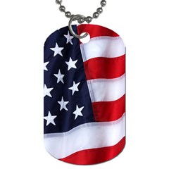 Nylon-american-flag-closeup Dog Tag (two-sided) 