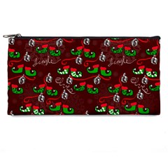 Elves Jingle Pencil Cases by bloomingvinedesign