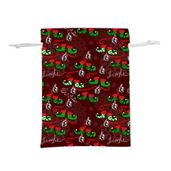 Elves Jingle Lightweight Drawstring Pouch (s) by bloomingvinedesign