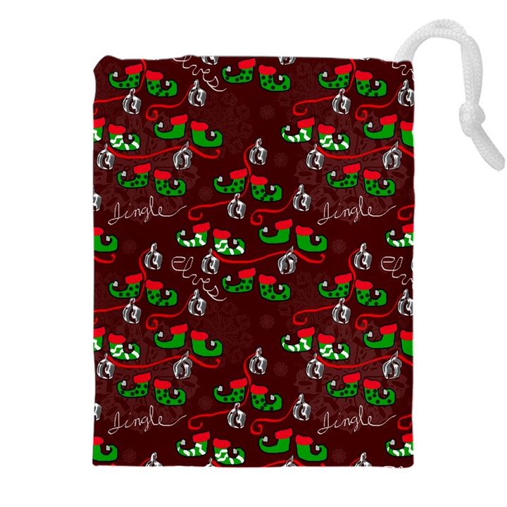 Elves jingle Drawstring Pouch (4XL)