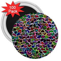 Ab 82 3  Magnets (100 Pack) by ArtworkByPatrick