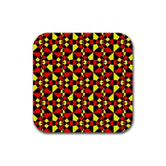 Rby 77 Rubber Coaster (square)  by ArtworkByPatrick