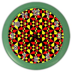 Rby 77 Color Wall Clock by ArtworkByPatrick