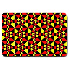 Rby 77 Large Doormat  by ArtworkByPatrick