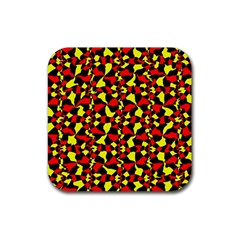 Rby 77 1 Rubber Coaster (square)  by ArtworkByPatrick