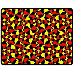 Rby 77 1 Double Sided Fleece Blanket (medium)  by ArtworkByPatrick