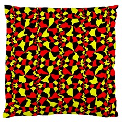 Rby 77 1 Large Flano Cushion Case (two Sides) by ArtworkByPatrick