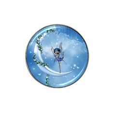 Little Fairy Dancing On The Moon Hat Clip Ball Marker (4 Pack) by FantasyWorld7