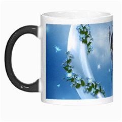 Little Fairy Dancing On The Moon Morph Mugs by FantasyWorld7