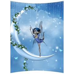 Little Fairy Dancing On The Moon Back Support Cushion by FantasyWorld7