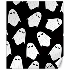 Ghost Halloween Pattern Canvas 20  X 24  by Amaryn4rt