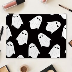 Ghost Halloween Pattern Cosmetic Bag (xl)