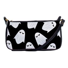 Ghost Halloween Pattern Shoulder Clutch Bag by Amaryn4rt