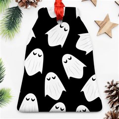 Ghost Halloween Pattern Ornament (bell)