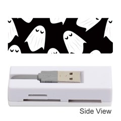 Ghost Halloween Pattern Memory Card Reader (stick) by Amaryn4rt