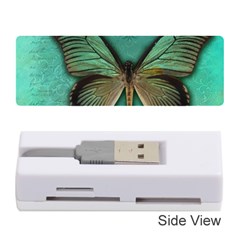 Butterfly Background Vintage Old Grunge Memory Card Reader (stick) by Amaryn4rt