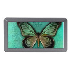 Butterfly Background Vintage Old Grunge Memory Card Reader (mini) by Amaryn4rt