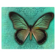 Butterfly Background Vintage Old Grunge Double Sided Flano Blanket (medium)  by Amaryn4rt