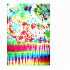 Pattern Decorated Schoolbus Tie Dye Large Garden Flag (two Sides) by Amaryn4rt