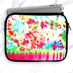 Pattern Decorated Schoolbus Tie Dye Apple Ipad 2/3/4 Zipper Cases by Amaryn4rt