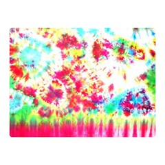 Pattern Decorated Schoolbus Tie Dye Double Sided Flano Blanket (mini)  by Amaryn4rt