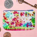 Pattern Decorated Schoolbus Tie Dye Large Coin Purse Back