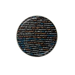 Close Up Code Coding Computer Hat Clip Ball Marker by Amaryn4rt