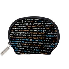 Close Up Code Coding Computer Accessory Pouch (small) by Amaryn4rt