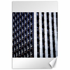 Architecture Building Pattern Canvas 24  X 36  by Amaryn4rt