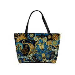 Retro Ethnic Background Pattern Vector Classic Shoulder Handbag by Amaryn4rt