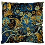 Retro Ethnic Background Pattern Vector Large Cushion Case (One Side) Front