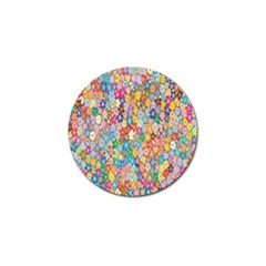 Sakura Cherry Blossom Floral Golf Ball Marker by Amaryn4rt