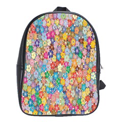 Sakura Cherry Blossom Floral School Bag (large)