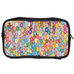 Sakura Cherry Blossom Floral Toiletries Bag (two Sides)