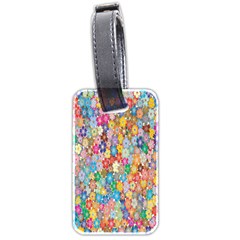 Sakura Cherry Blossom Floral Luggage Tag (two Sides)