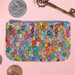 Sakura Cherry Blossom Floral Large Coin Purse by Amaryn4rt