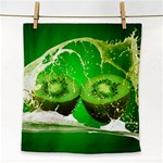 Kiwi Fruit Vitamins Healthy Cut Face Towel Front