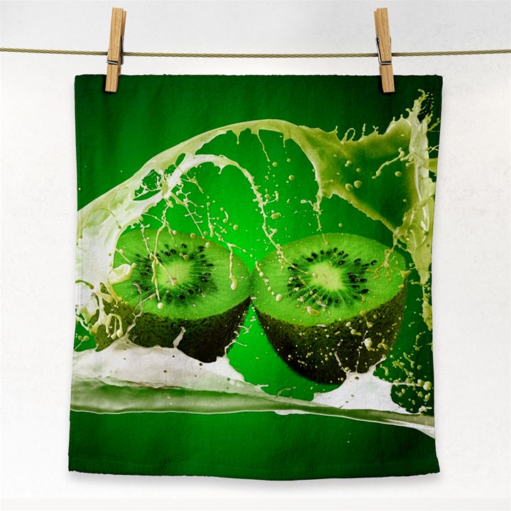 Kiwi Fruit Vitamins Healthy Cut Face Towel