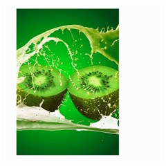 Kiwi Fruit Vitamins Healthy Cut Large Garden Flag (two Sides) by Amaryn4rt