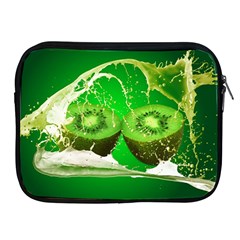 Kiwi Fruit Vitamins Healthy Cut Apple Ipad 2/3/4 Zipper Cases by Amaryn4rt