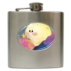 Luna Grande Hip Flask (6 Oz) by Mjdaluz