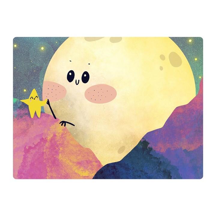 Luna Grande Double Sided Flano Blanket (Mini) 