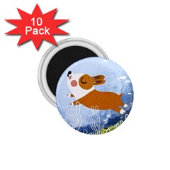 Underwaterdog 1 75  Magnets (10 Pack)  by Mjdaluz