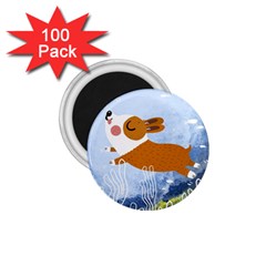 Underwaterdog 1 75  Magnets (100 Pack)  by Mjdaluz